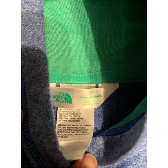 The North Face Blue Hoodie Small Women’s Pullover - Picture 5 of 5